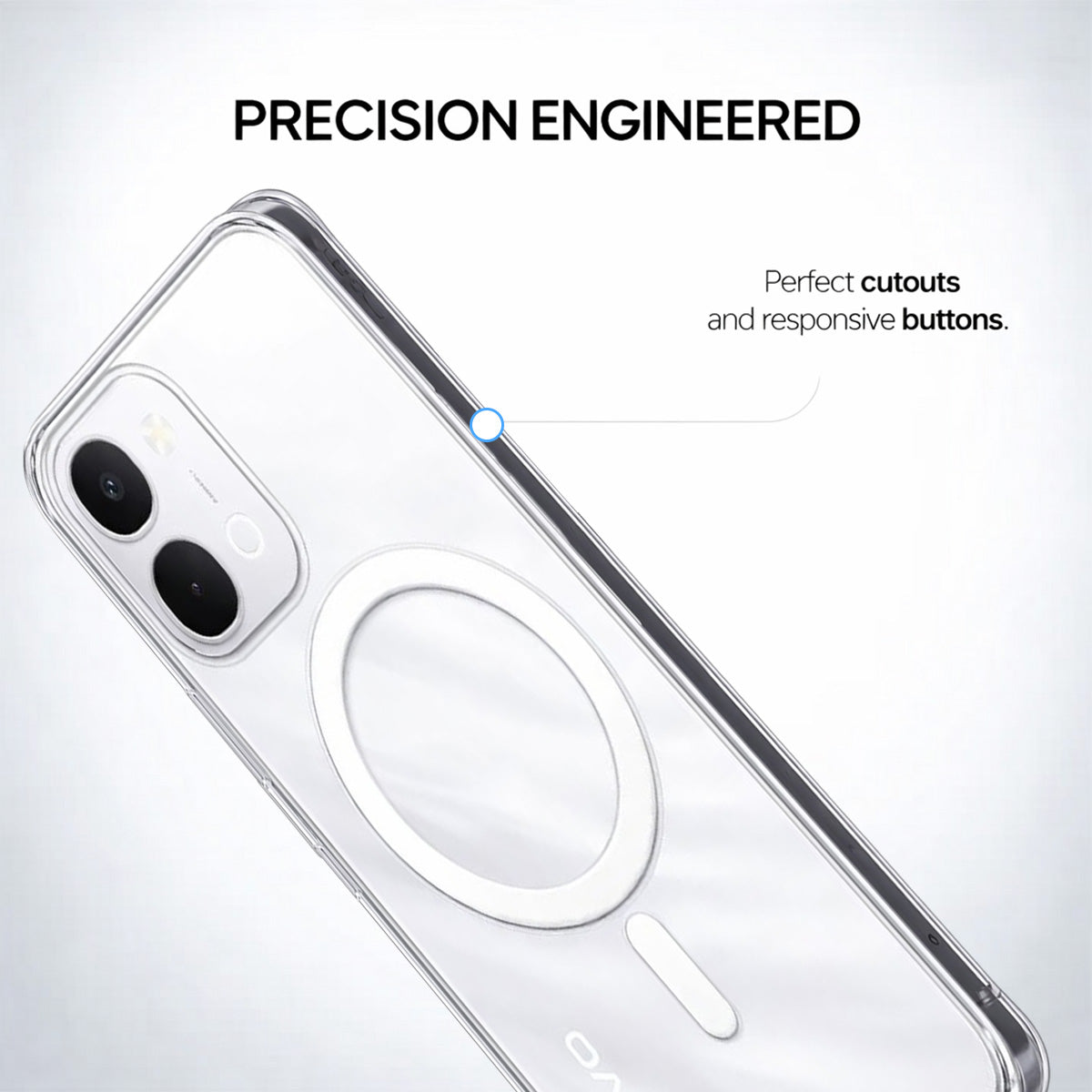 Vivo T5X - Anti-Yellow Clear Case