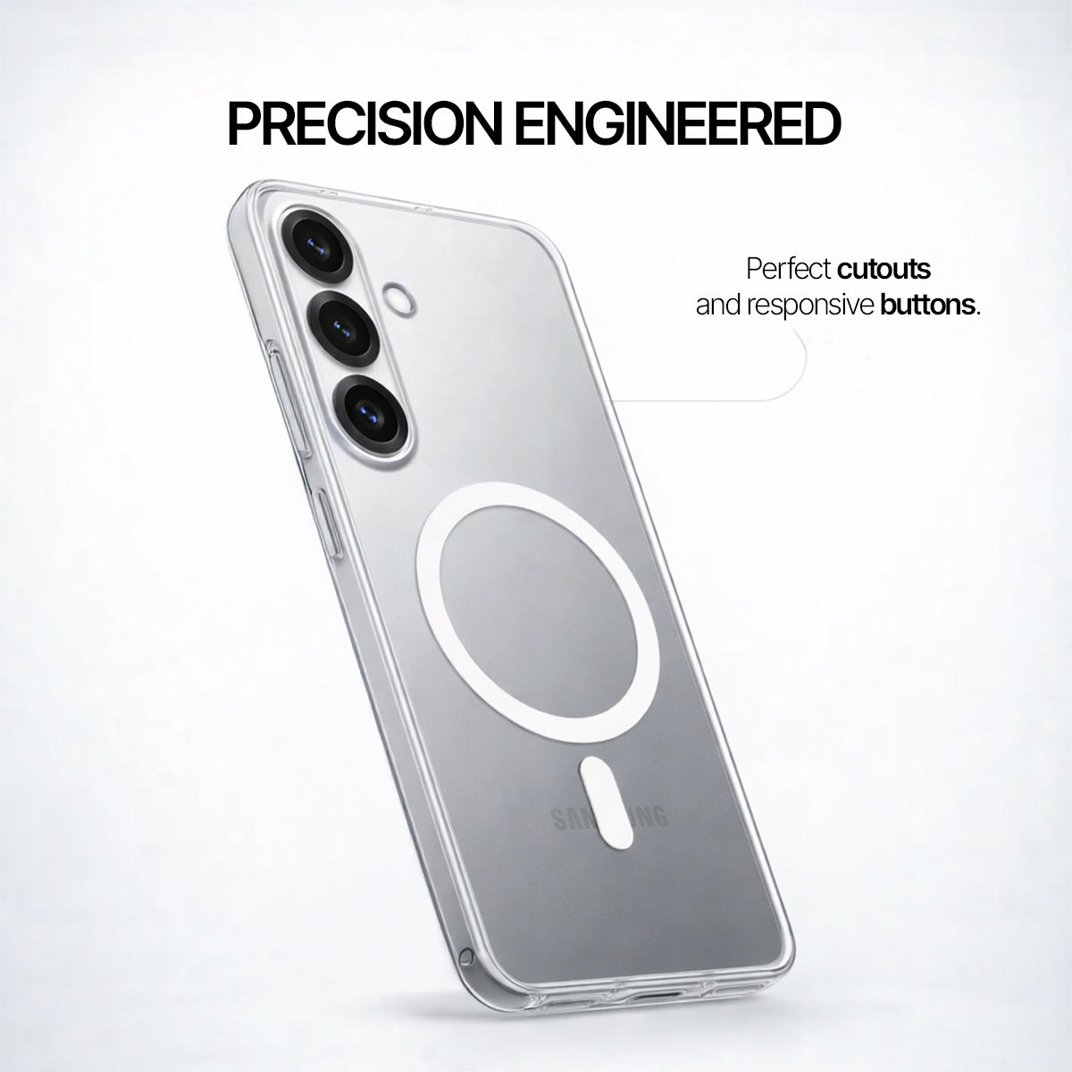 Galaxy S25 - Anti-Yellow Clear Case