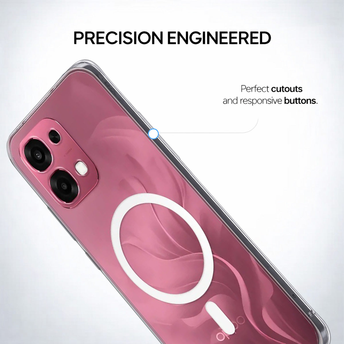 Oppo F31 - Anti-Yellow Clear Case