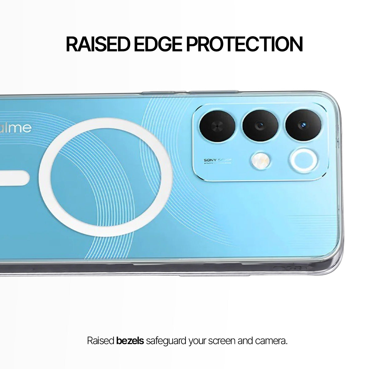 Realme 15X - Anti-Yellow Clear Case