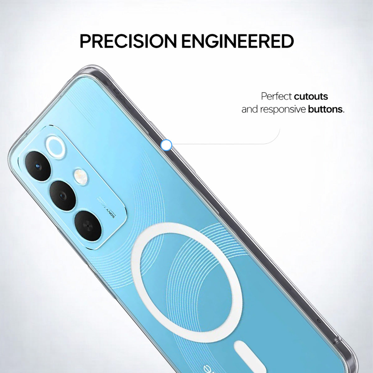 Realme 15X - Anti-Yellow Clear Case