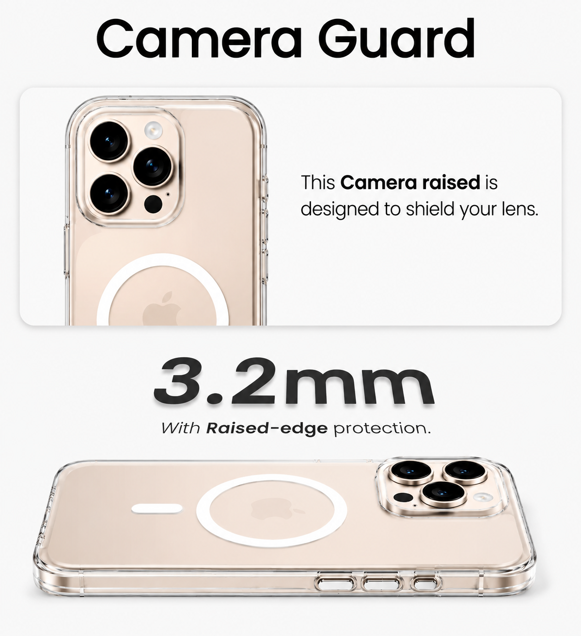 iPhone 16 Pro Max - Anti-Yellow Clear Case