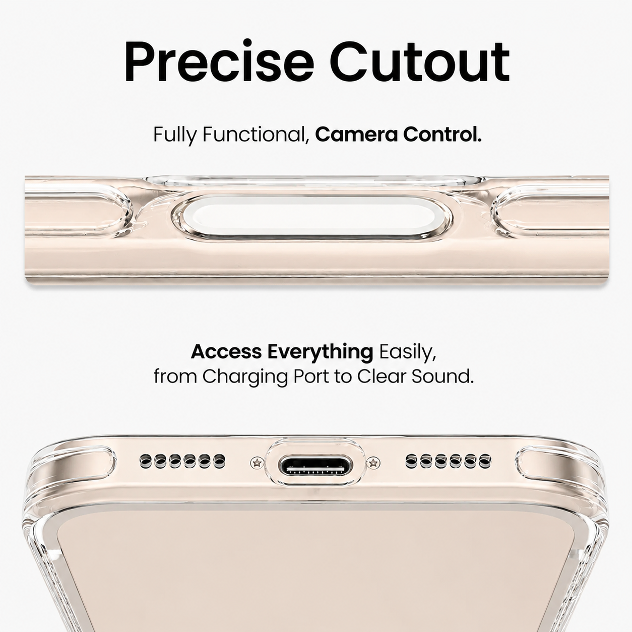 iPhone 16 Pro - Anti-Yellow Clear Case