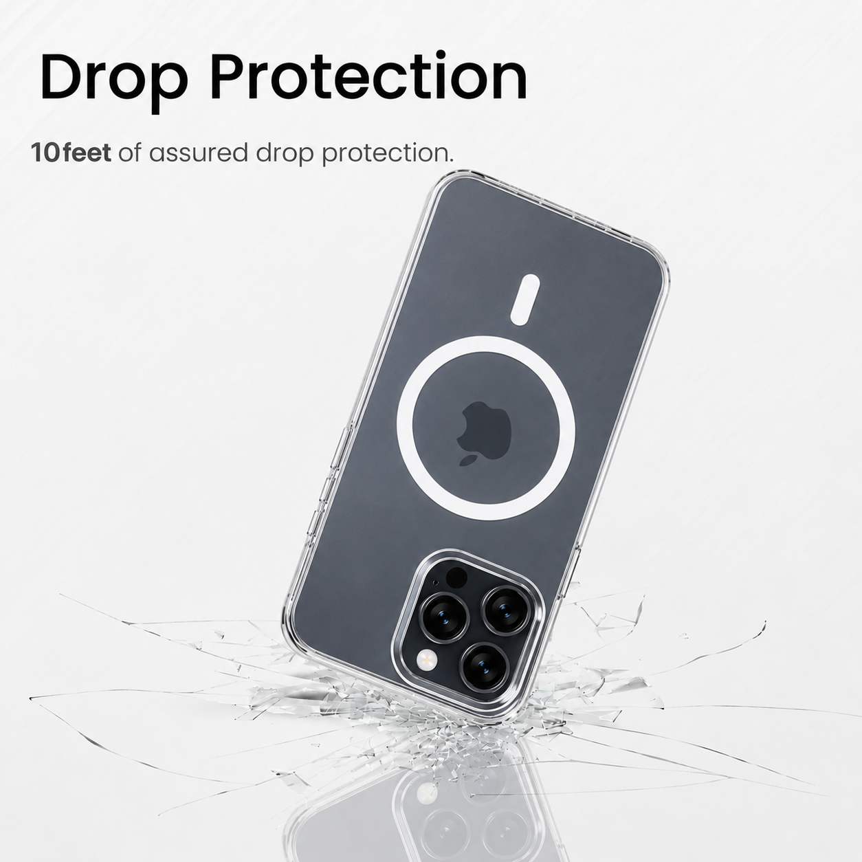 iPhone 15 Pro - Anti-Yellow Clear Case