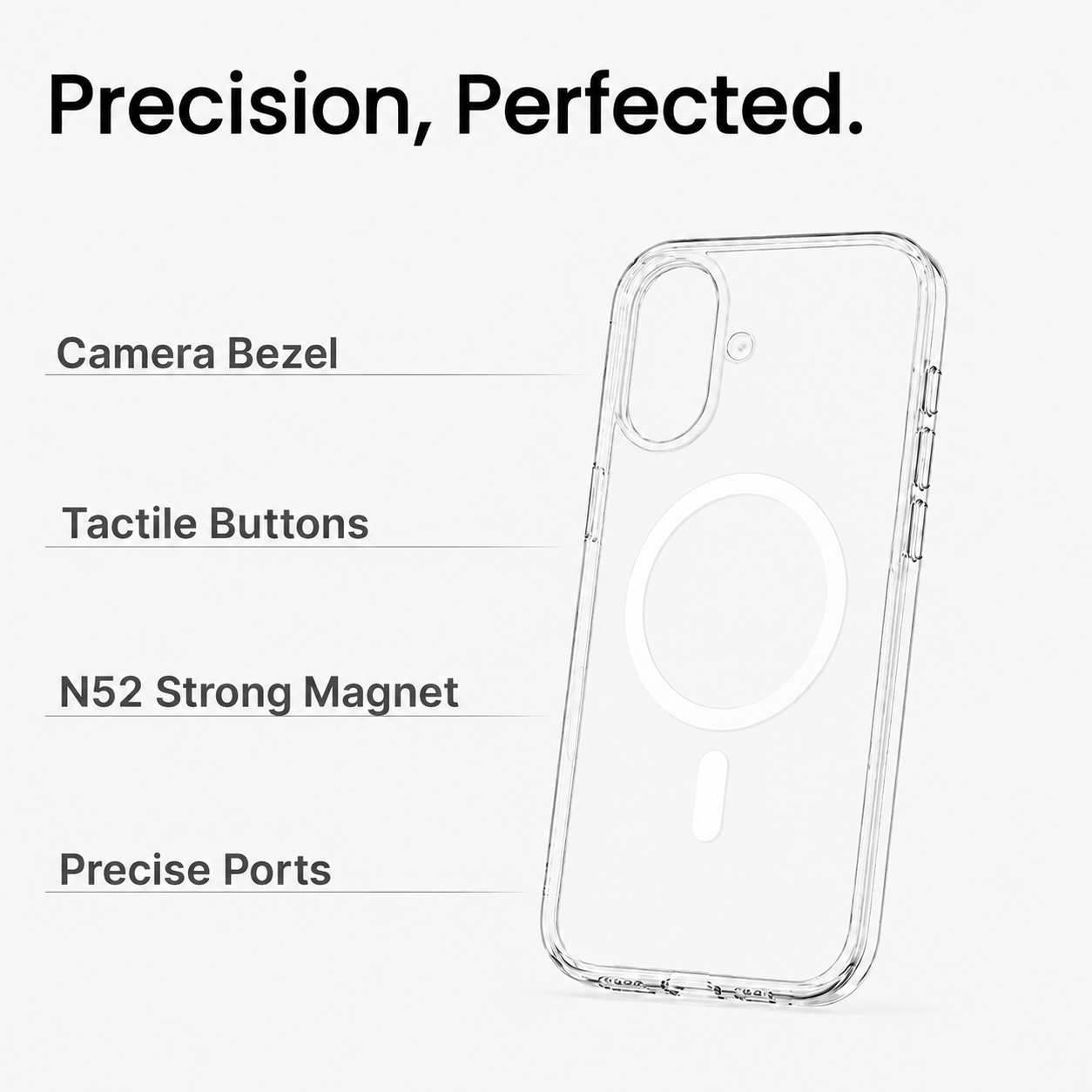 iPhone 17 - Anti-Yellow Clear Case