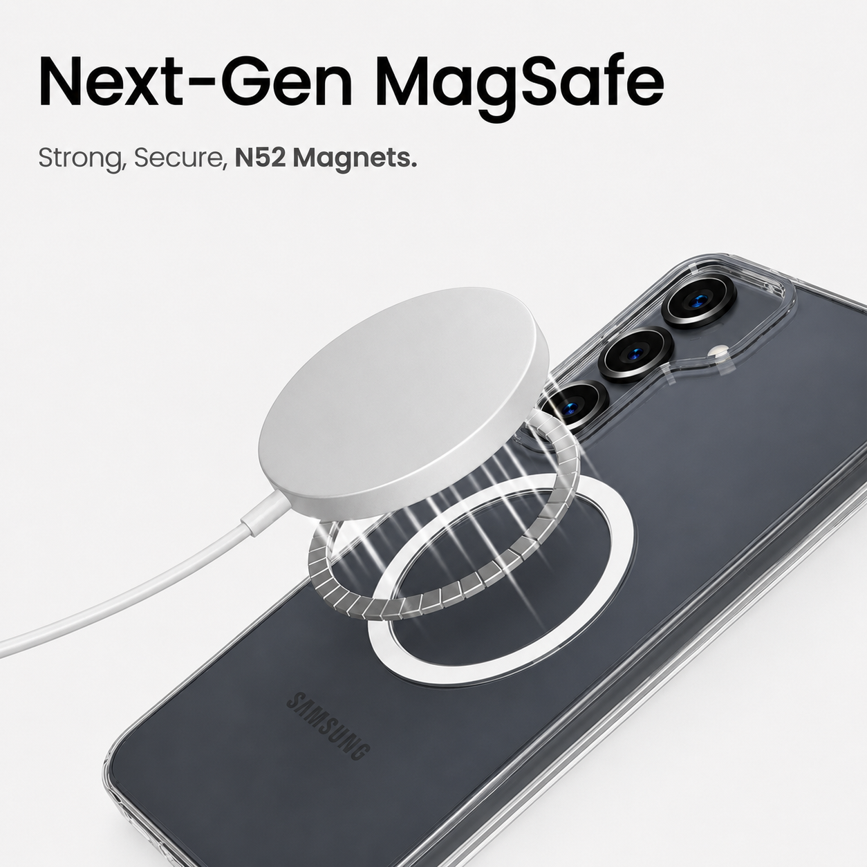 Galaxy S24 - Anti-Yellow Clear Case