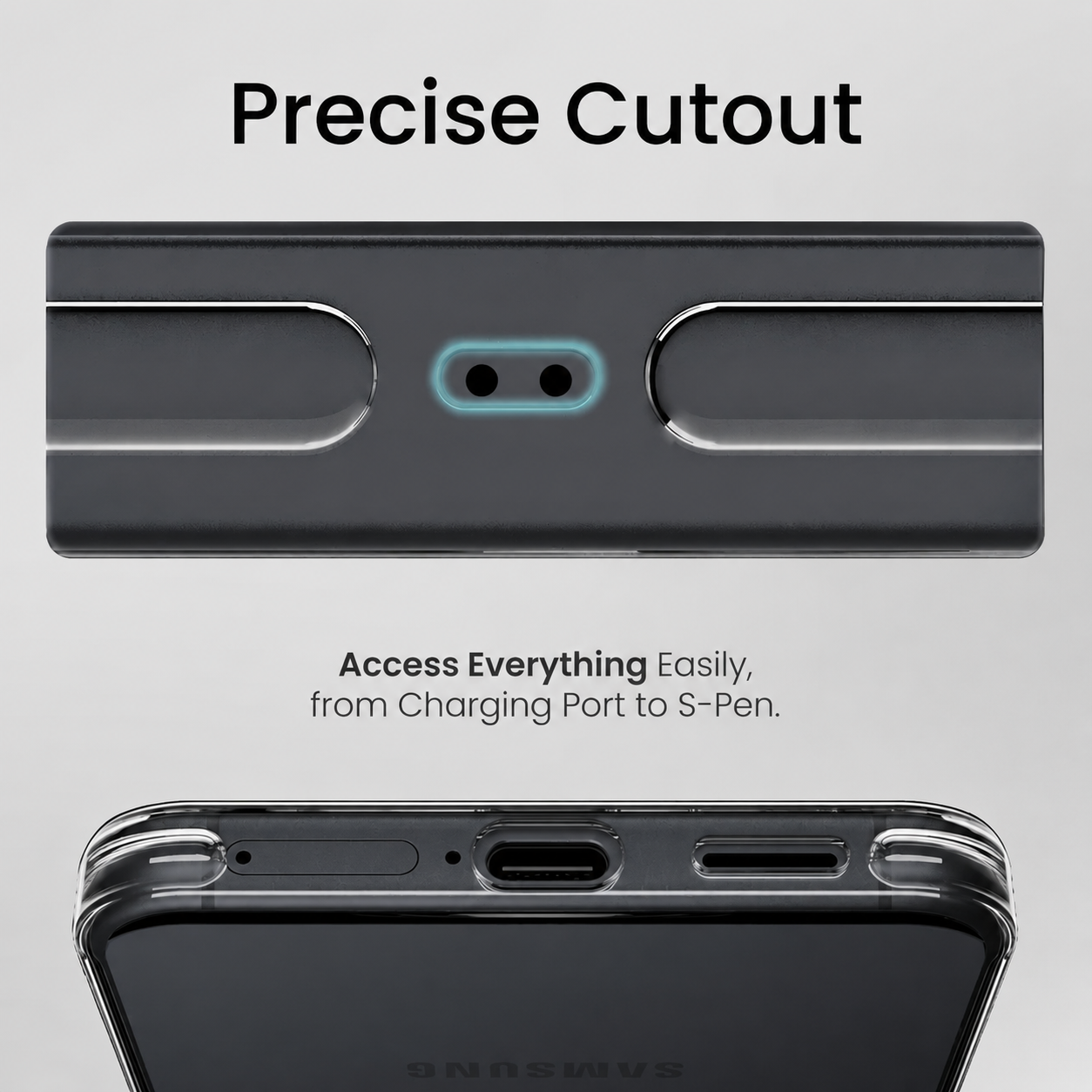 Galaxy S24 - Anti-Yellow Clear Case