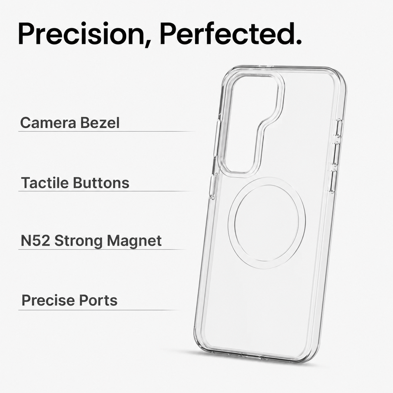 Galaxy S24 - Anti-Yellow Clear Case