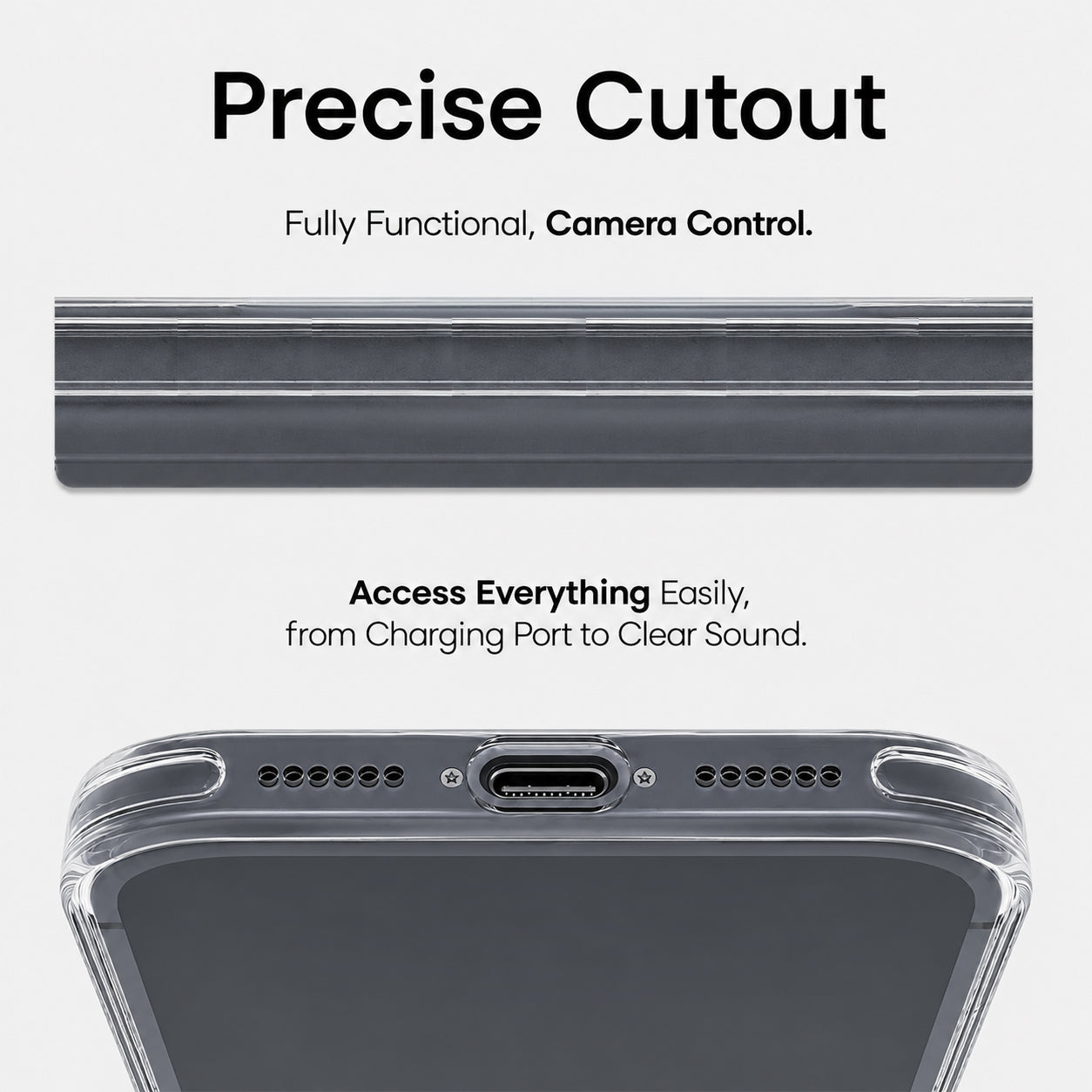 iPhone 15 Pro Max - Anti-Yellow Clear Case