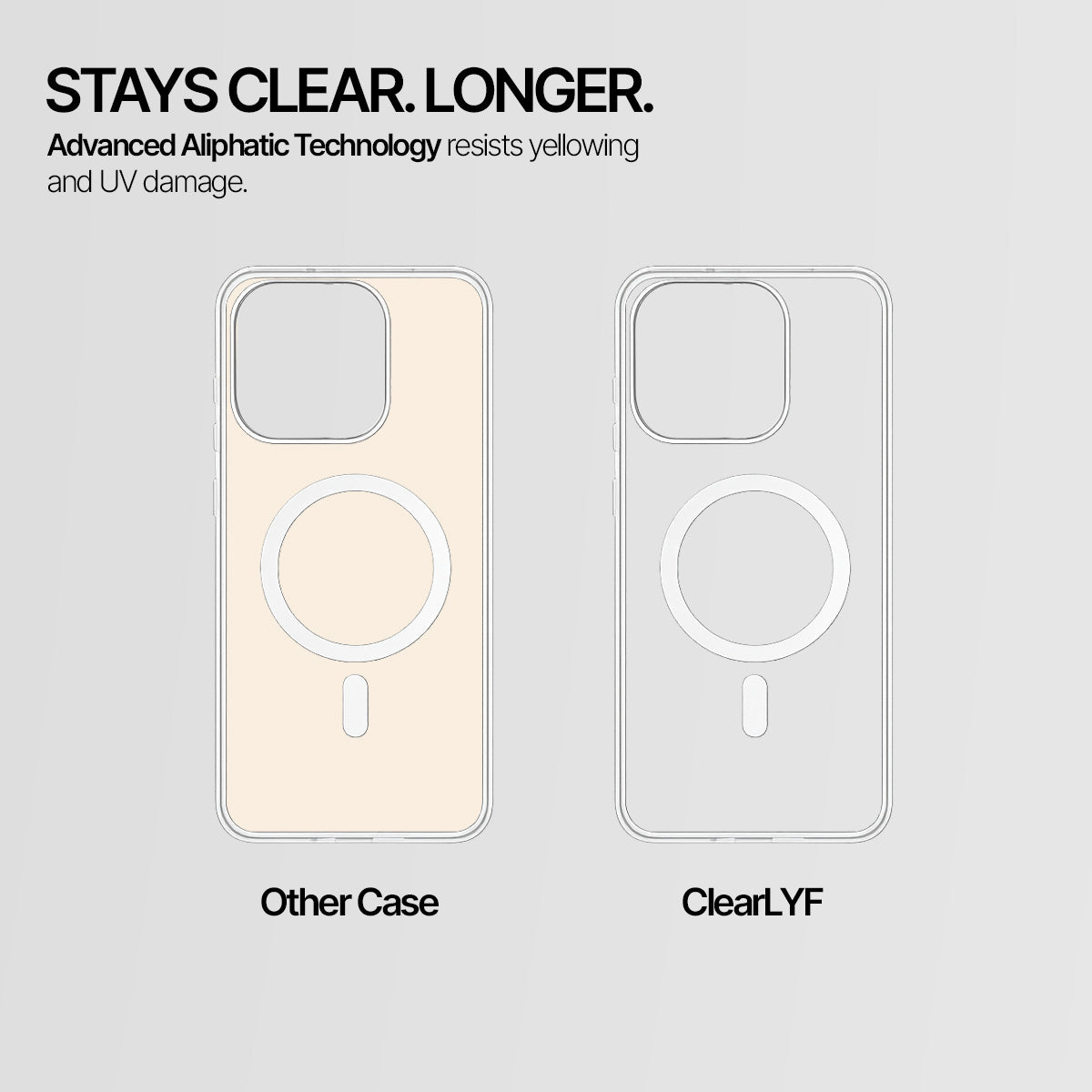 OnePlus 13S - Anti-Yellow Clear Case