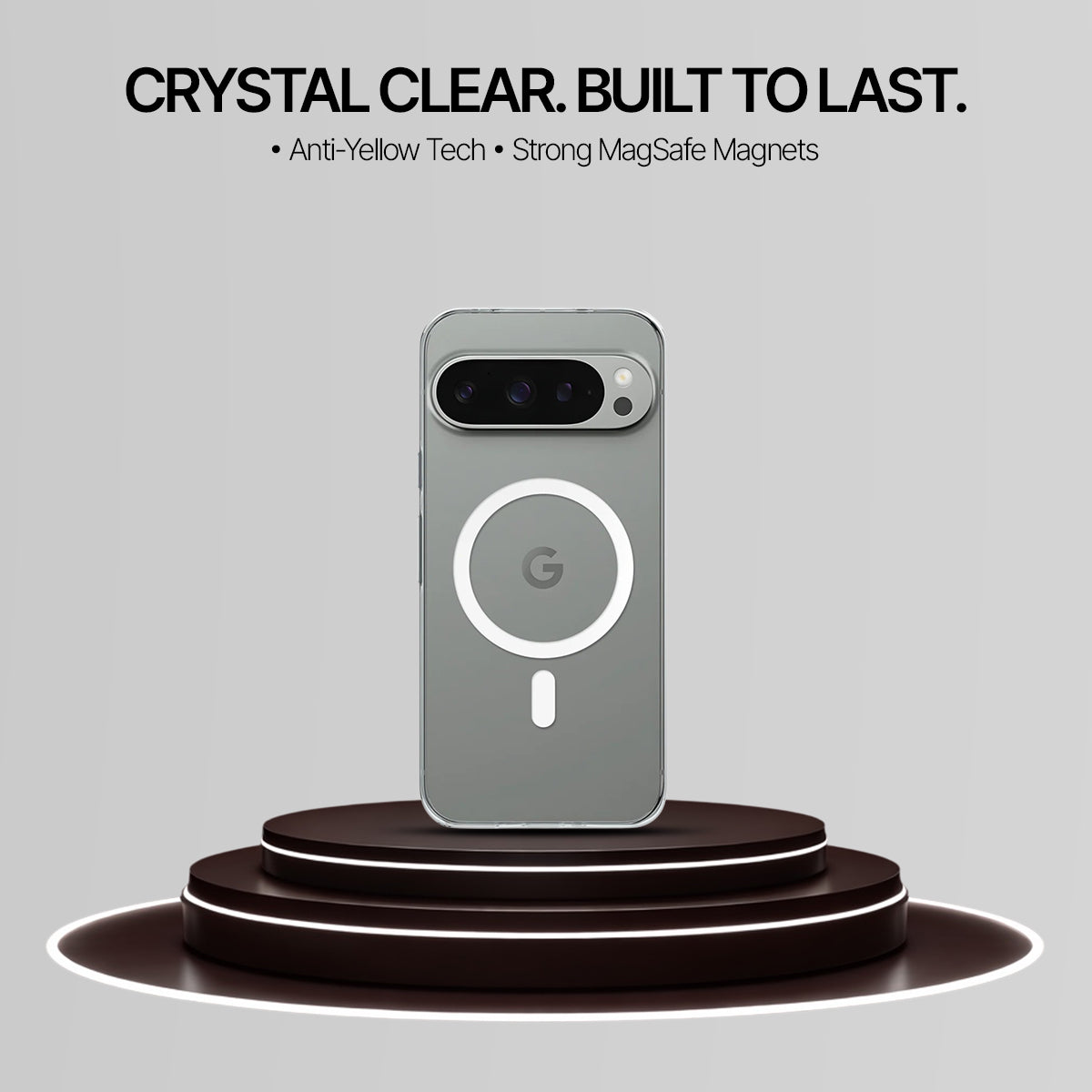 Google Pixel 9 Pro XL - Anti-Yellow Clear Case