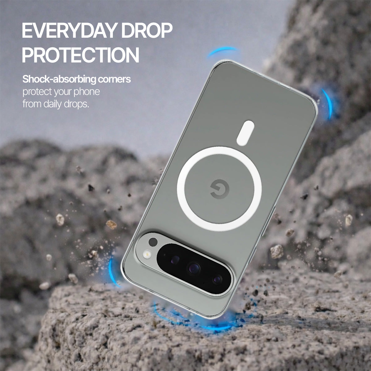 Google Pixel 9 Pro XL - Anti-Yellow Clear Case