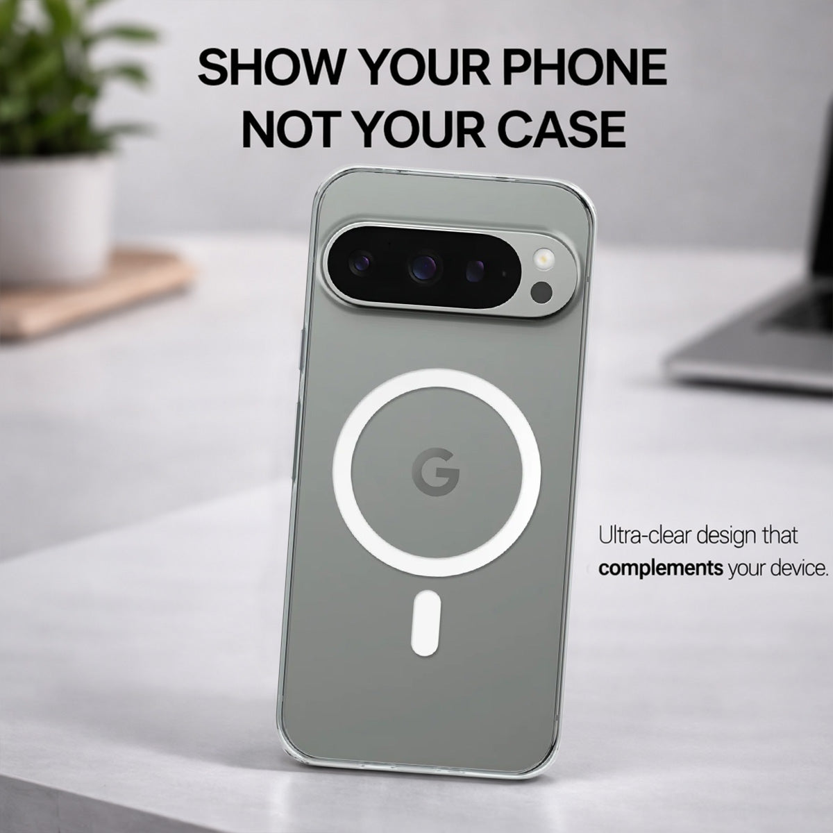 Google Pixel 9 Pro XL - Anti-Yellow Clear Case