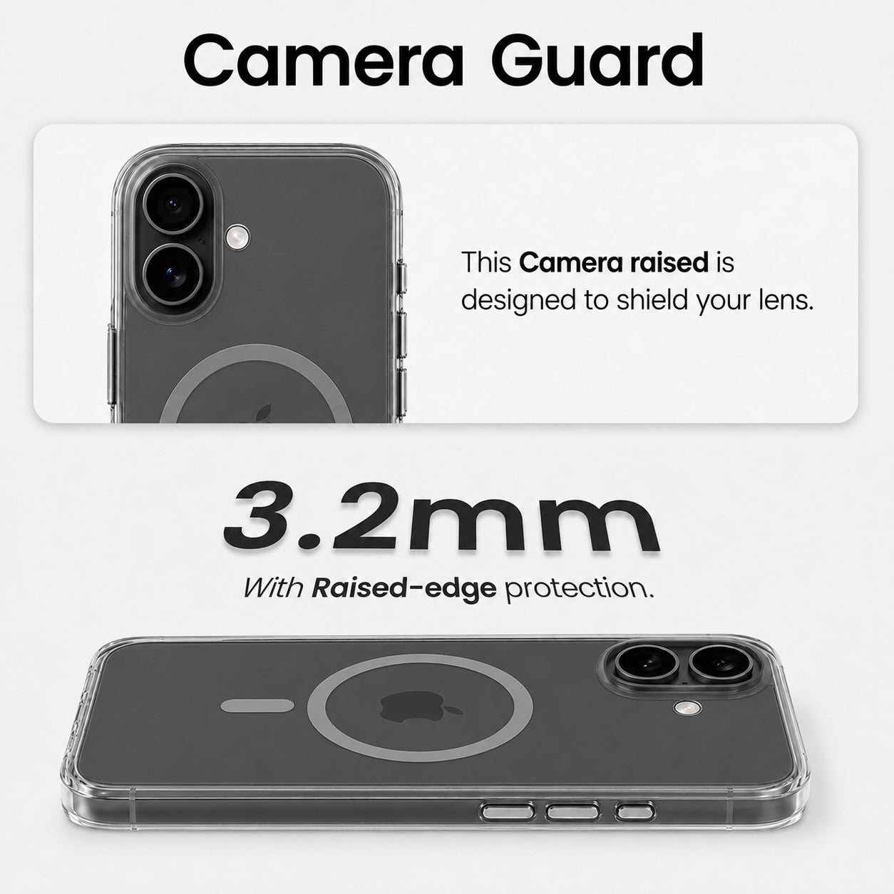 iPhone 16 - Anti-Yellow Clear Case