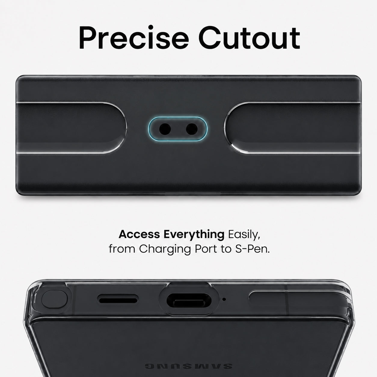 Galaxy S24 Ultra - Anti-Yellow Clear Case